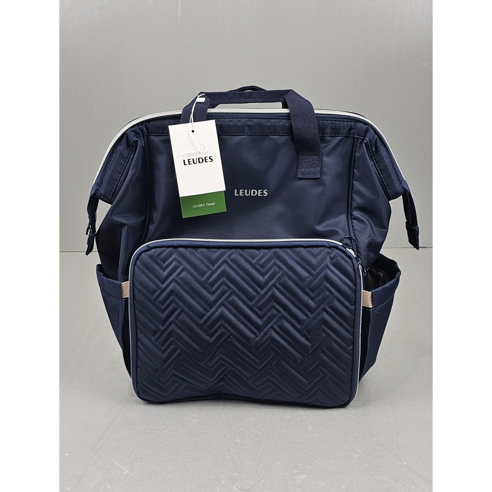 Leudes Knitting Bag Backpack, Yarn Storage Organizer Large Crochet Bag Tote NWT